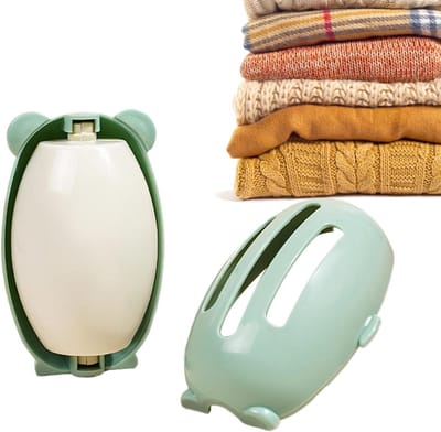Pluizenroller Kleding - Haarverwijderaar Lintroller - Kleding Reinigen - Herbruikbaar Wasbaar - 10x7cm - Groen