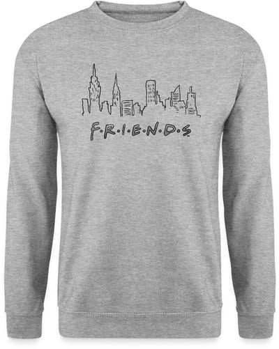 Friends New York Skyline Sweater Heren