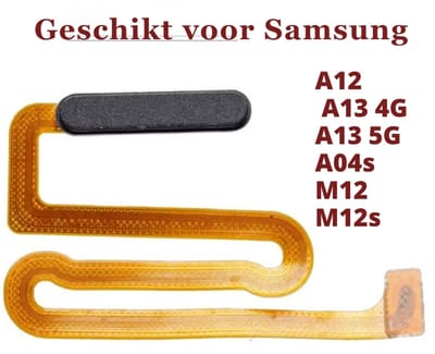 Power Flex Kabel geschikt voor Samsung Galaxy A12 A13 - A04s - M12-M12s - power knop