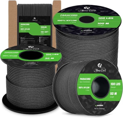 Dun Nylon Touw 2mm Type I - Sterk Koord voor Knutselen en Outdoor - 45kg Draagkracht