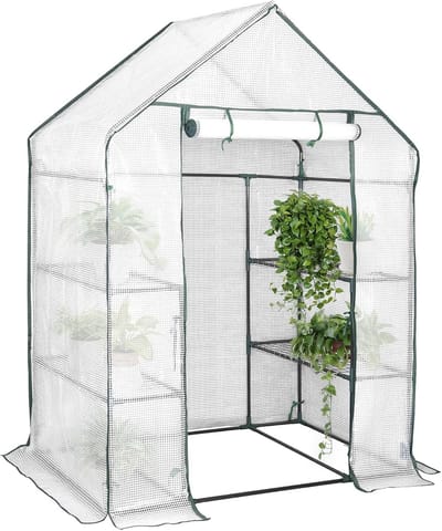 Foliekas voor Planten - Tuinkas, Broeikas en Kweekhuis 143 x 73 x 195 cm