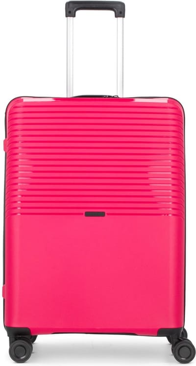 d & n Travel Line 4000 4-wielige trolley 66 cm - Harde bagage - TSA slot - pink