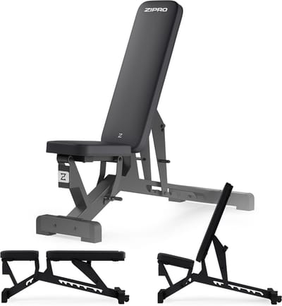 Opvouwbare Halterbank voor Krachttraining en Fitness Thuis