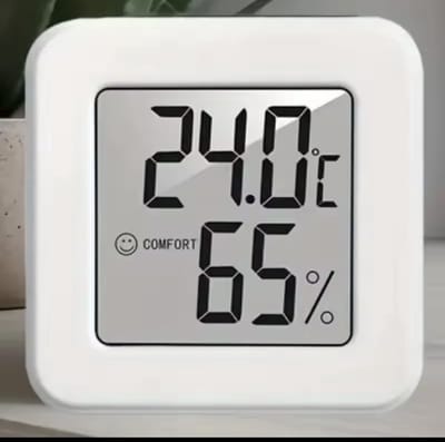 Temperatuur- en luchtvochtigheidsmeter - Mini thermometer - Betere luchtvochtigheid is betere weerstand - Eenvoudige monitoring - Snelle respons - F2.1