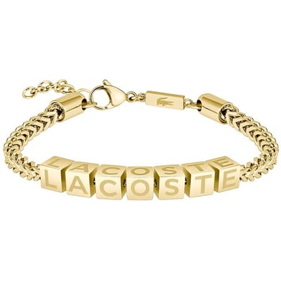 Lacoste - 2040522 - Armband - Heren - geelboud - 19cm - LIFESTYLE