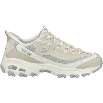 Skechers D LITES-SMOOTH NOSTALGIA Dames Instappers - Naturel / Grijs