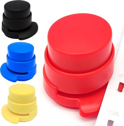 Set van 4 Draadloze Mini Nietmachines voor Papier - Milieuvriendelijk en Compact