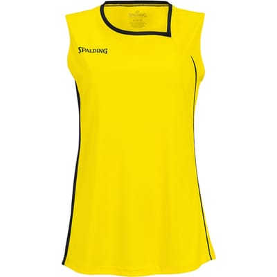 Spalding 4Her 2 Basketbalshirt Dames - Yellow / Black / White | Maat: 32