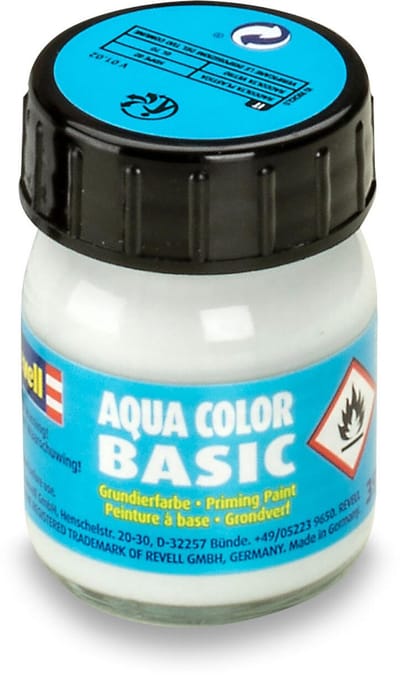 Revell Hobbyverf Acrylverf - 39622 Aqua Color Basic - Primer - Acryl - 25ml Verf potje - 25 ml