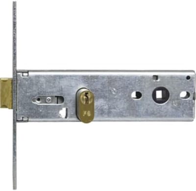 Insteekslot Aluminium 20 mm Kastbreedte 70 mm Slotkast 173x44 mm Inclusief Cilinder en Sleutels