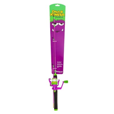 Meisjes hengelset - Roze - Catch a Monster - 140 cm - 12-26 gram