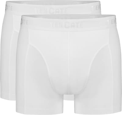 Ten Cate Basics shorts wit 2-pack voor Heren | Maat L