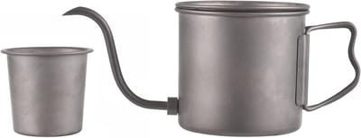 Koffie Waterkoker - Giet over ketel - Koffie zetten - Opvouwbaar handvat - 400 ml