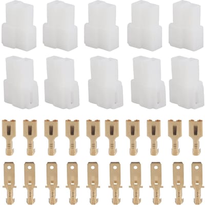 Dailygoody - T-Type Plug Connector Kit - 2 Pin connector - Voor FT-7800R en FT-8800R - Hoogwaardige aansluitingen - Betrouwbaarheid en gebruiksgemak -..
