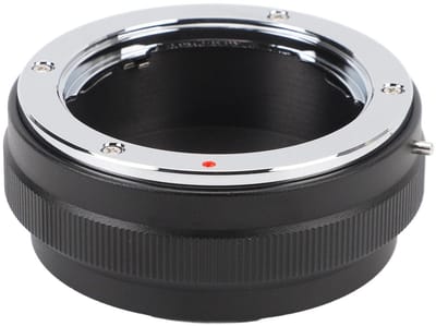 Dailygoods - Lensvattingadapter - MD-lens naar FX-adaptercamera - Handmatige focus - Compact formaat - Compatibel met verschillende camera's - Voor cr...