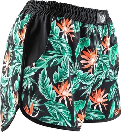Joya Dames Kickboksshort Full Tropical (Beschikbaar in verschillende maten)