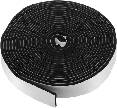 Hoogwaardige 20FT 1 x 1/8 Inch Hoge Temperatuur Grill Sealing Tape voor BBQ en Rookapparatuur, Zelfklevende Vilt Seal voor Optimale Warmtebestendigheid