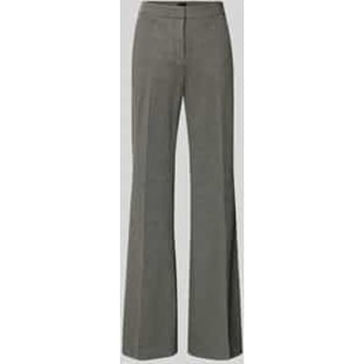 Slim fit broek van viscosemix, model 'TALIA_LONG1'