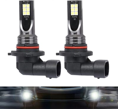 Allecto - Mistkoplampen Kit - 12V LED - Super heldere verlichting - Witte kleur - Plug and play - Geschikt voor diverse voertuigen