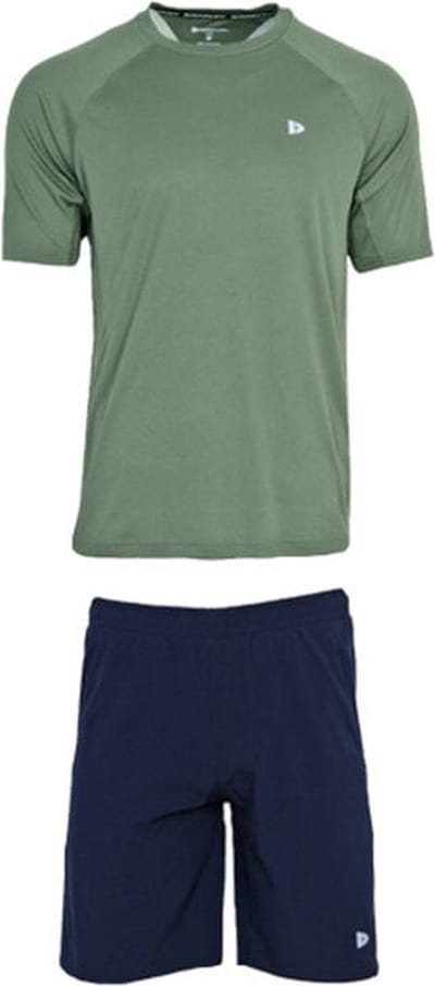 Donnay - Multi Sportset Jim - Trainingsset - Navy/Jungle green (547) - maat XL