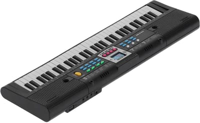 Elektrische Piano - Keyboard Muziek Speelgoed - Muziek Leren - 61 Toetsen - 58 x 16 x 5 cm - Zwart