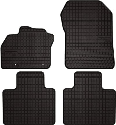 Wielganizator SolidPRO Serie - Rubber Automatten - Renault Zoe - Zwarte Bescherming - Ergonomische Pasvorm