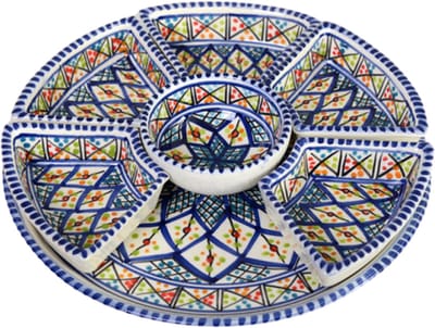 Dishes & Deco Shebka Aperoschaal - Ø34xH10cm