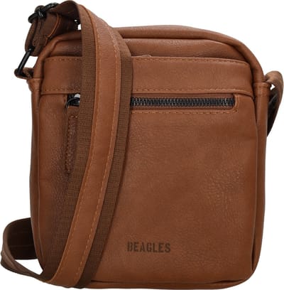 Beagles Toledo Crossbody Schoudertasje - Cognac
