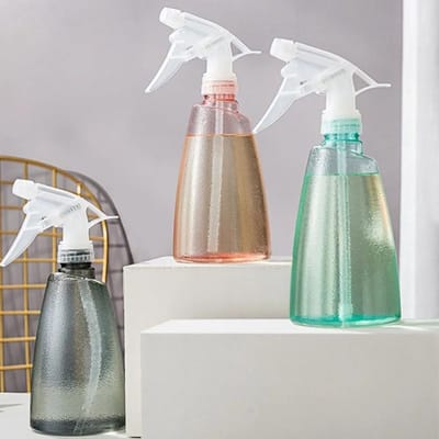 La'Moussawi ® Veelzijdige Set van 3 Kunststof Verstuivers voor Planten en Schoonmaak, 500 ml Inhoud