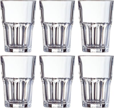 Arcoroc Drinkglazen Granity - 12x - transparant - glas - 420 ml - Water/fris/sapglas