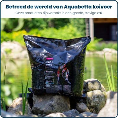 Aquabetta Koivoer All Season 8 kg - 6 mm Korrel - Professioneel Koi Voer - Voor het Hele Jaar - Voor Watertemperaturen vanaf 4°C