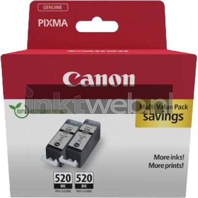 Canon PGI-520 twinpack zwart (Origineel)