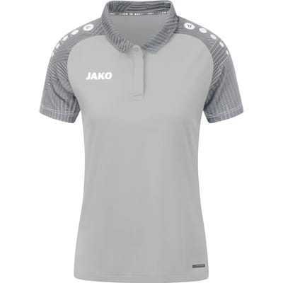 Jako Performance Polo Dames - Zachtgrijs / Steengrijs | Maat: 34