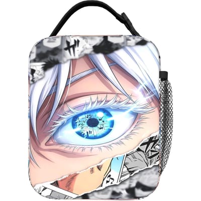 Satoru Gojo Lunchtas Voor Vrouwen Print Picknick Lunchbox Mode Handige Oxford Koeltas One Size