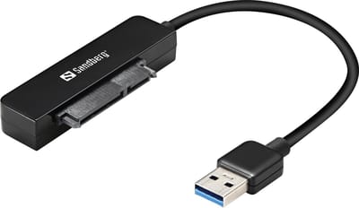 Sandberg - 133-87 - USB 3.0 naar SATA Link - Zwart