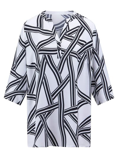 Lange blouse Van Emilia Lay wit