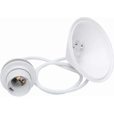 Kopp snoerpendel voor lamphouder E27 wit (216901045)