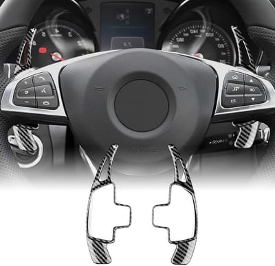 Stuurwiel Schakel Peddels voor Mercedes-Benz A, C, E, GLA, GLC, GLE en GLS - ABS en Carbon Fiber Design, Interieur Accessoires voor Verbeterde Rijervaring
