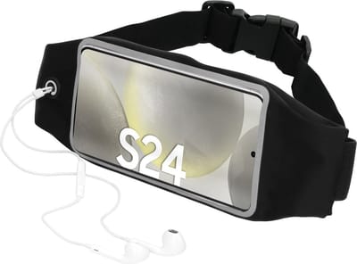 Mobiparts Comfort Fit Sport Belt geschikt voor Samsung Galaxy S24 - Zwart