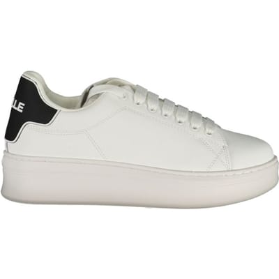 Gaelle Paris Bianco Poliuretano Dames Sneaker
