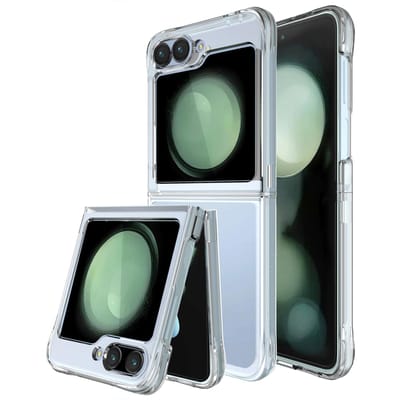 imoshion Hoesje - Geschikt voor Samsung Galaxy Z Flip 6 - Case - Transparant