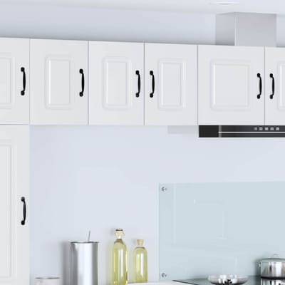 vidaXL - Vaatwasserpaneel - Kalmar - Wit - 30 - x - 31 - x - 40 - cm - Bewerkt - hout