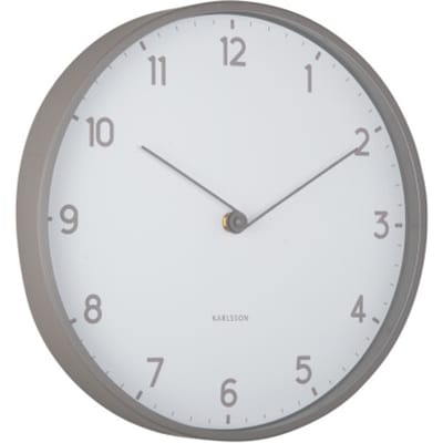 Karlsson wandklok sencillez donker- Ø30cm