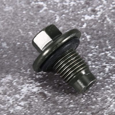Dailygoods- Olieaftapplug Brons - Olieaftapplugschroef M14 x 1,5 mm - Geschikt voor Fusion/Focus/Galaxy - 35 mm lengte - Inclusief 1 stuk - Materiaal: ijzer - Afsluitplug