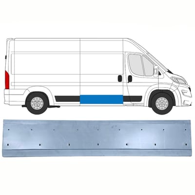 Interne reparatie achterste deuren voor Opel Movano 2021-2026 / Rechts
