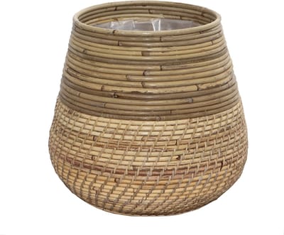 Bamboe Plantenmand - Ø40xH33 cm - Bloemenmand