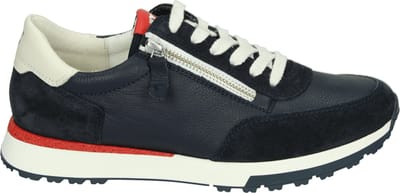 Paul Green - 5310 - Lage sneakersDames sneakers - Kleur: Blauw - Maat: 37