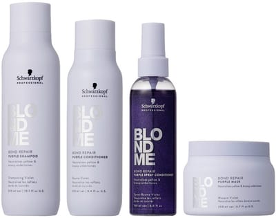 Schwarzkopf BlondMe Bond Repair Purple Pakket