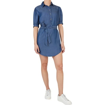 Pepe Jeans Glennis Jurk Blauw M Vrouw
