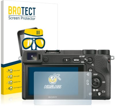 Screenprotector voor Sony Alpha 6500 Beschermglas transparant